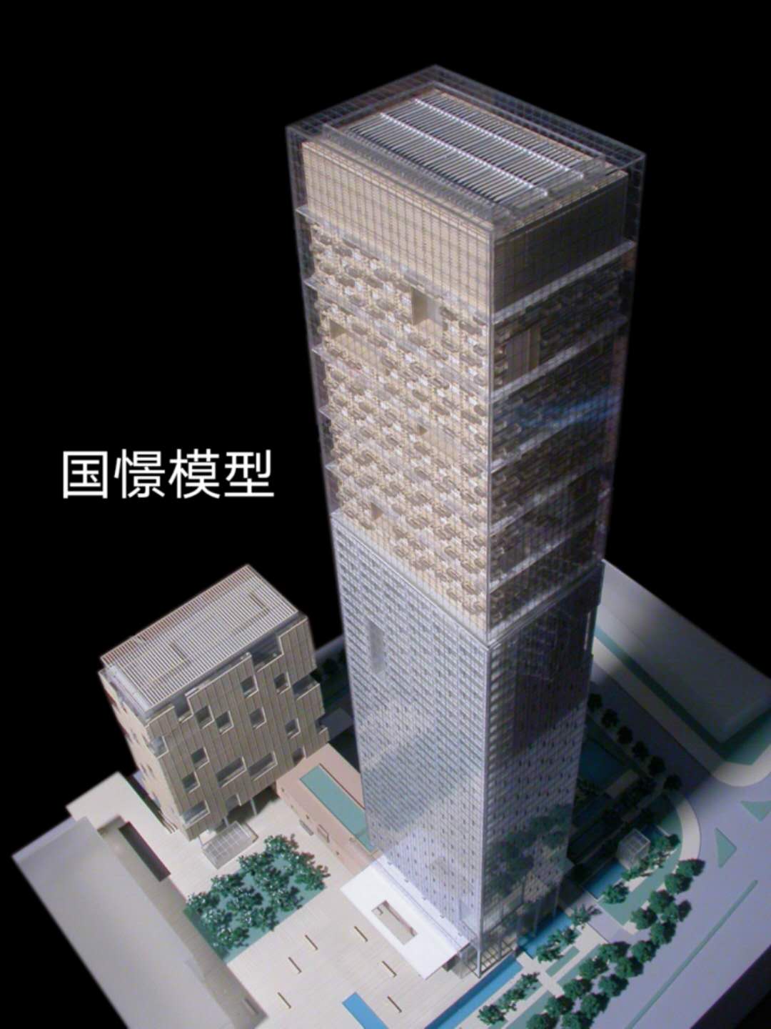 托里县建筑模型